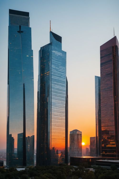 都市风光房地产高楼大厦摄影图 摄影